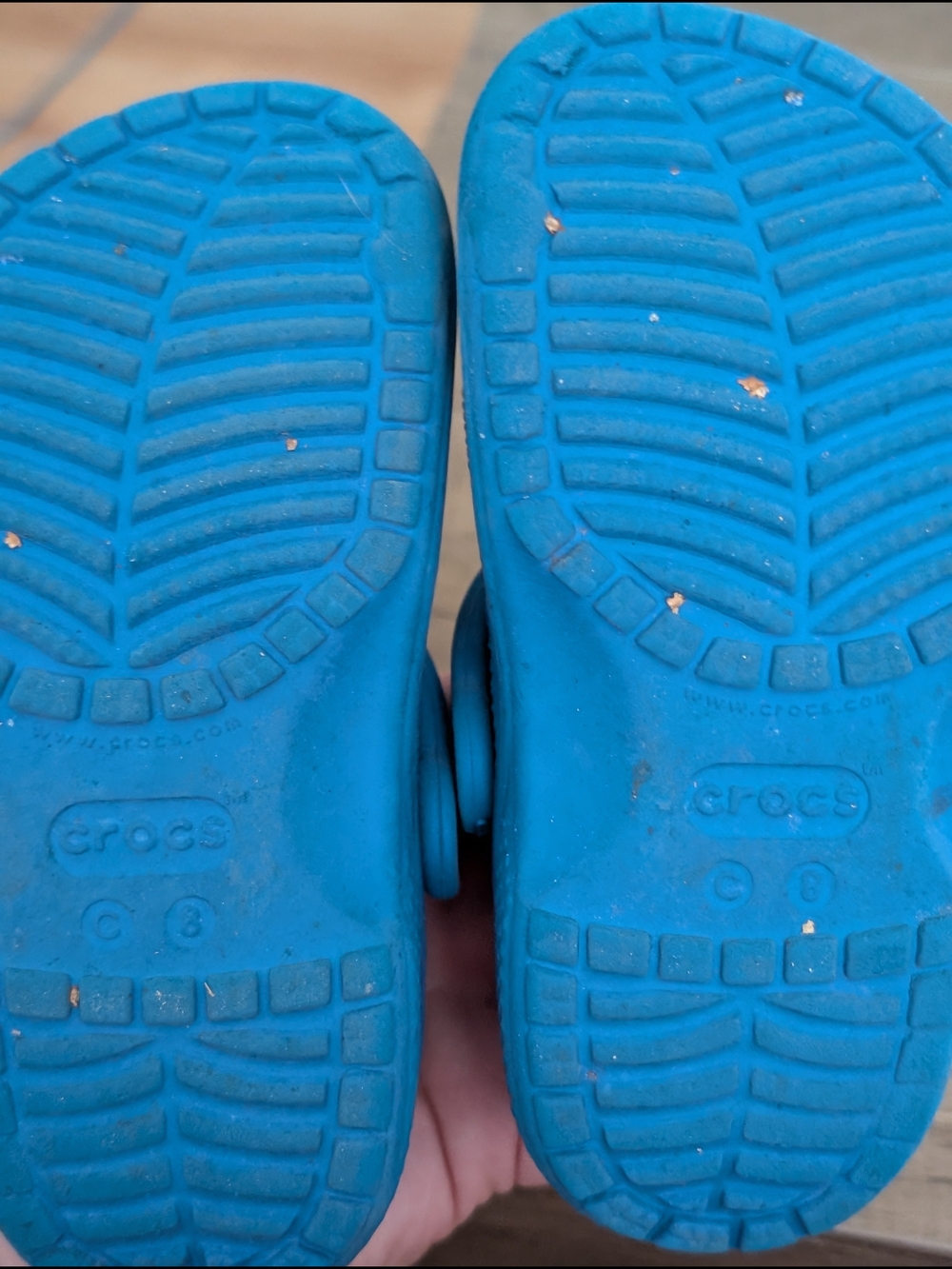 Crocs Kids Blue Clogs - Classic Comfort